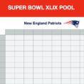 Nfl Confidence Pool Spreadsheet Throughout Super Bowl Squares Sheet Game: Download Printable Seahawks Vs