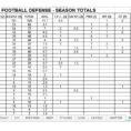 Nfl Stats Spreadsheet Within Free Football Stat Templates  Welcome To Coachfore