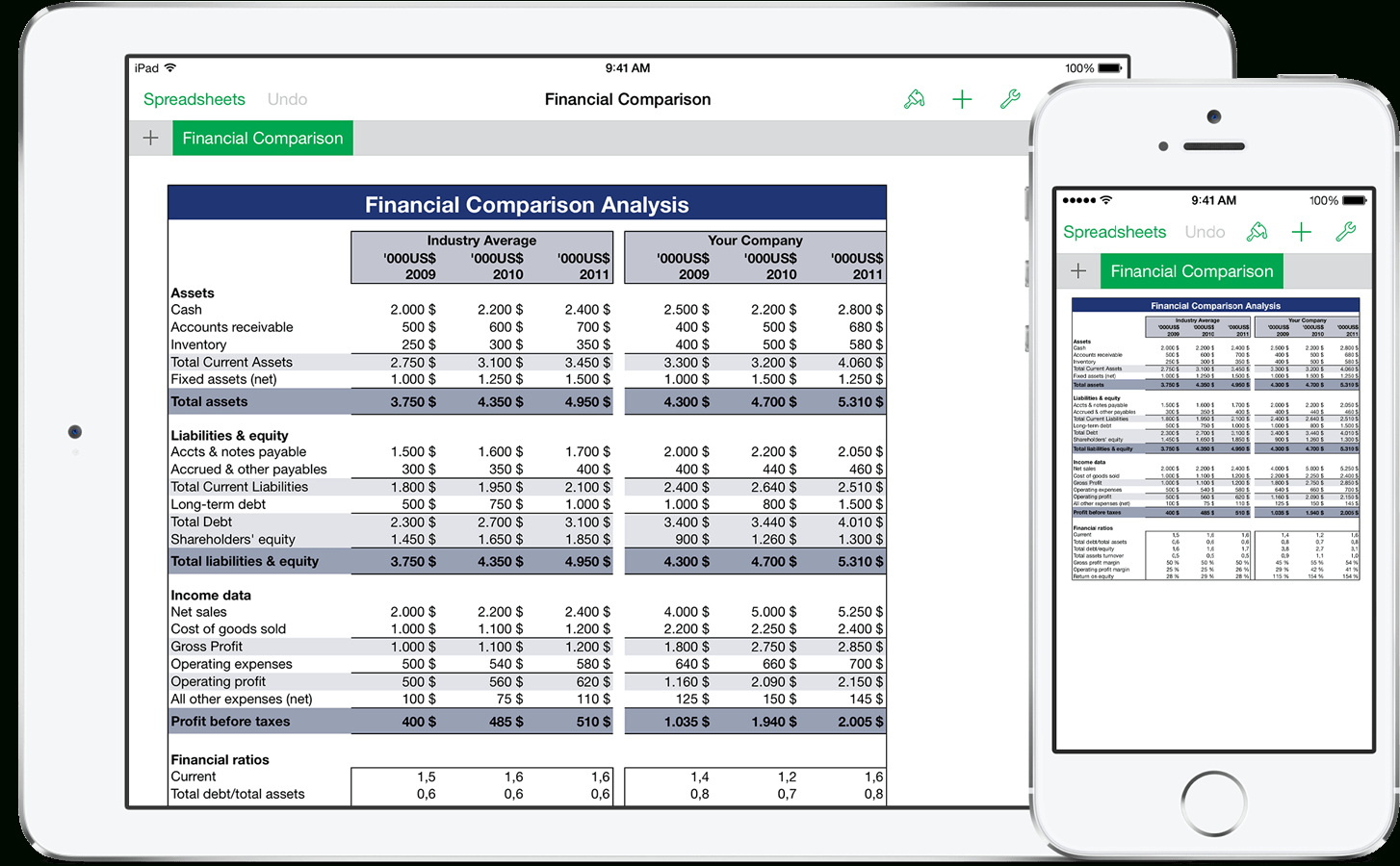 Numbers Spreadsheet Templates For Templates For Numbers Pro For Ios  Made For Use