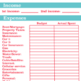 Nursing Home Budget Spreadsheet In Take Control Of Your Personal Finances With This Free Printable