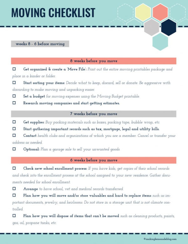 Office Moving Checklist Excel Spreadsheet — db-excel.com