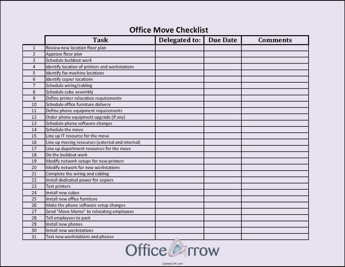 Office Moving Checklist Excel Spreadsheet within Spreadsheet Moving