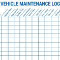 Oil Change Excel Spreadsheet Pertaining To 014 Auto Maintenance Schedule Spreadsheet Or Car With Vehicle