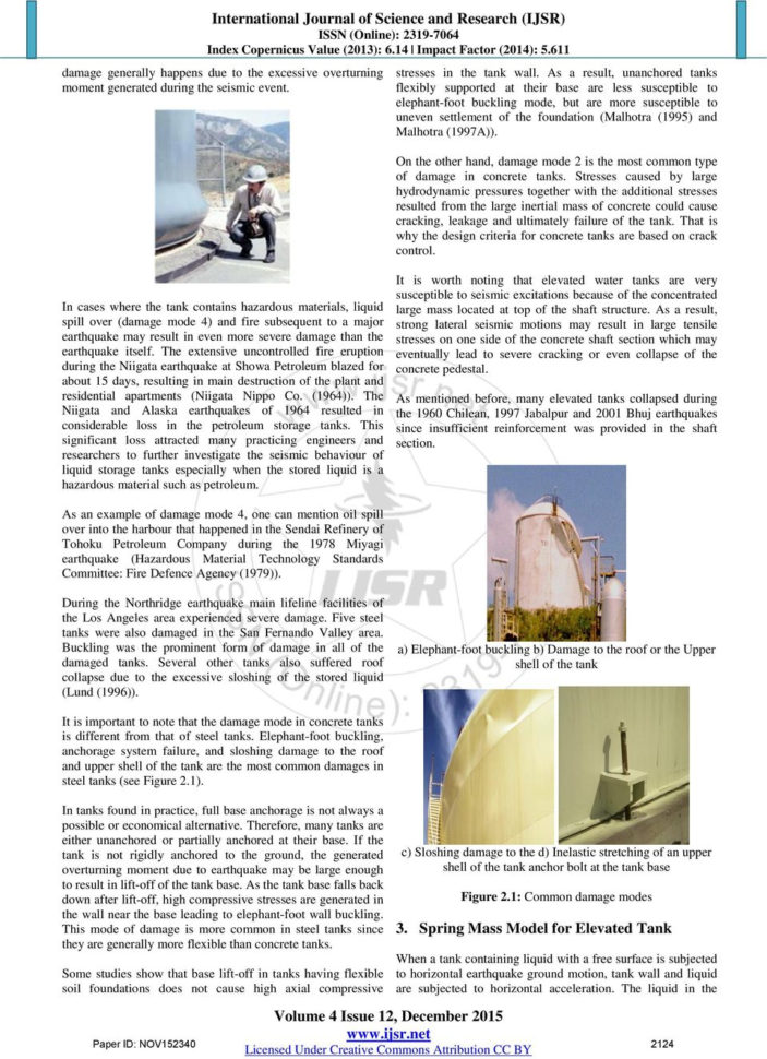Oil Storage Tank Foundation Design Spreadsheet Within Effect Of Container Height On Base Shear Of Elevated Water Tank Pdf Oil Storage Tank Foundation Design Spreadsheet Within Effect Of Container Height On Base Shear Of Elevated Water Tank Pdf