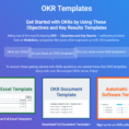 Okr Google Spreadsheet Regarding Okr Templates  Examples  How To Write Great Objectives And Key