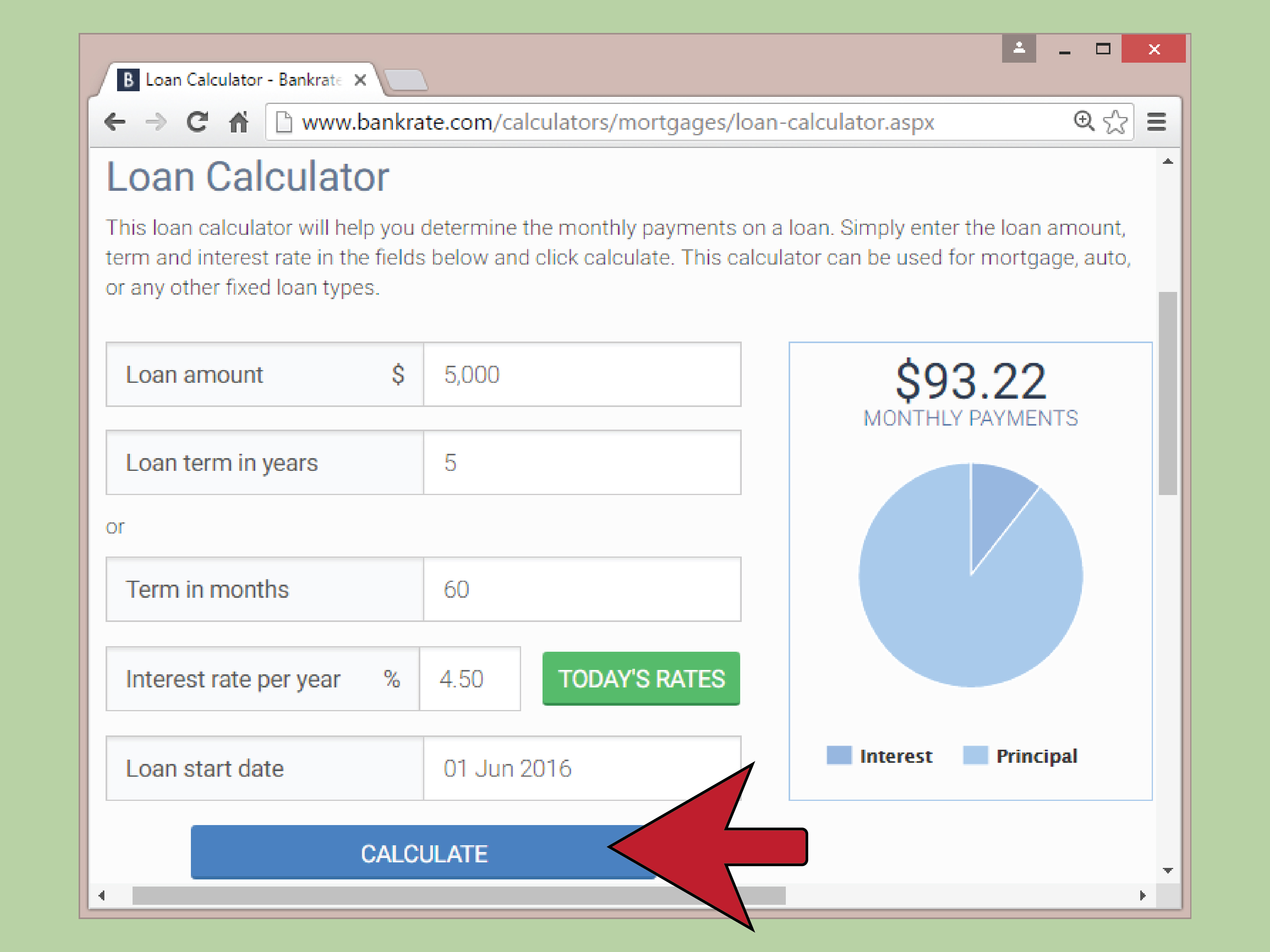 car loan finance calculator pakistan