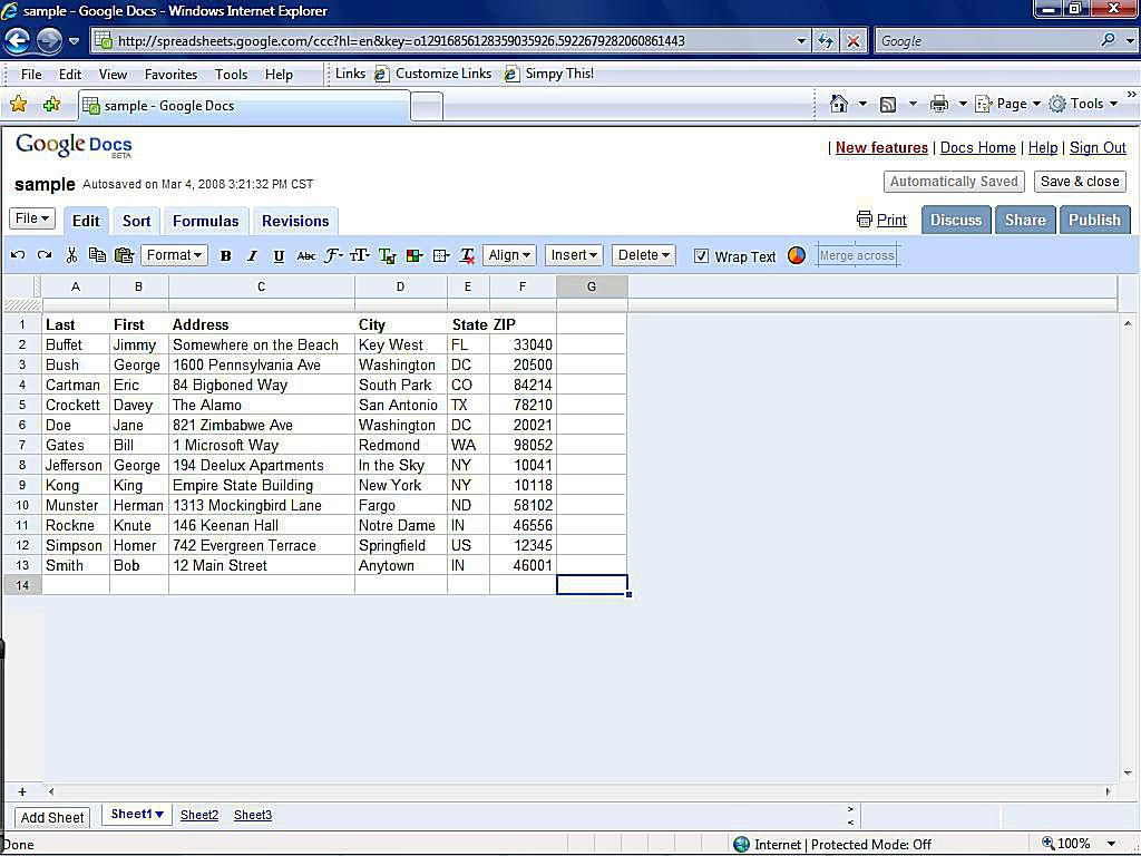 Online Spreadsheet Tools In Top Free Online Spreadsheet Software