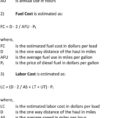 Ooida Cost Per Mile Spreadsheet With Grain Hauling Cost Calculator Instructions  Pdf