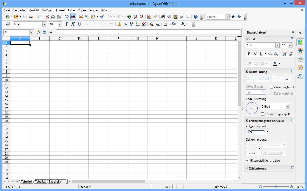 open office excel free download
