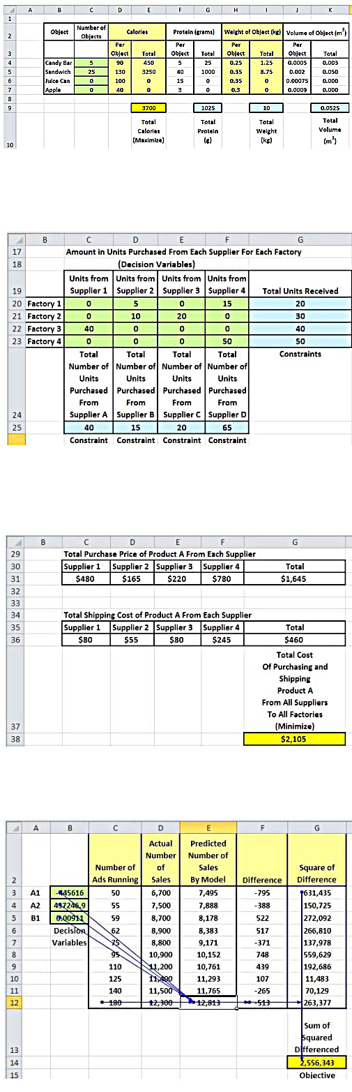 excel solver examples optimization