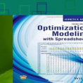 Optimization Modeling With Spreadsheets With Best Ebook Optimization Modeling With Spreadsheets For Kindle