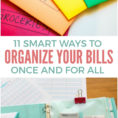 Organizing Bills Spreadsheet For 11 Ways To Organize Your Bills Once And For All