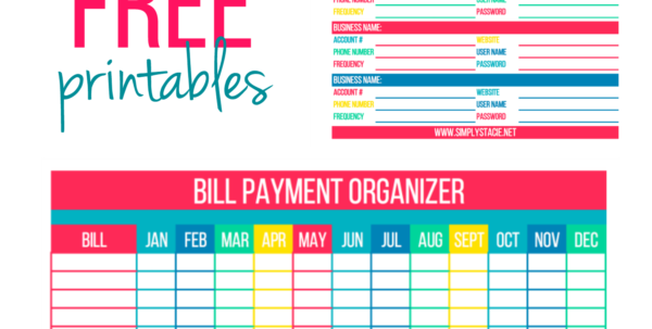 Organizing Bills Spreadsheet Google Spreadshee organize bills excel ...