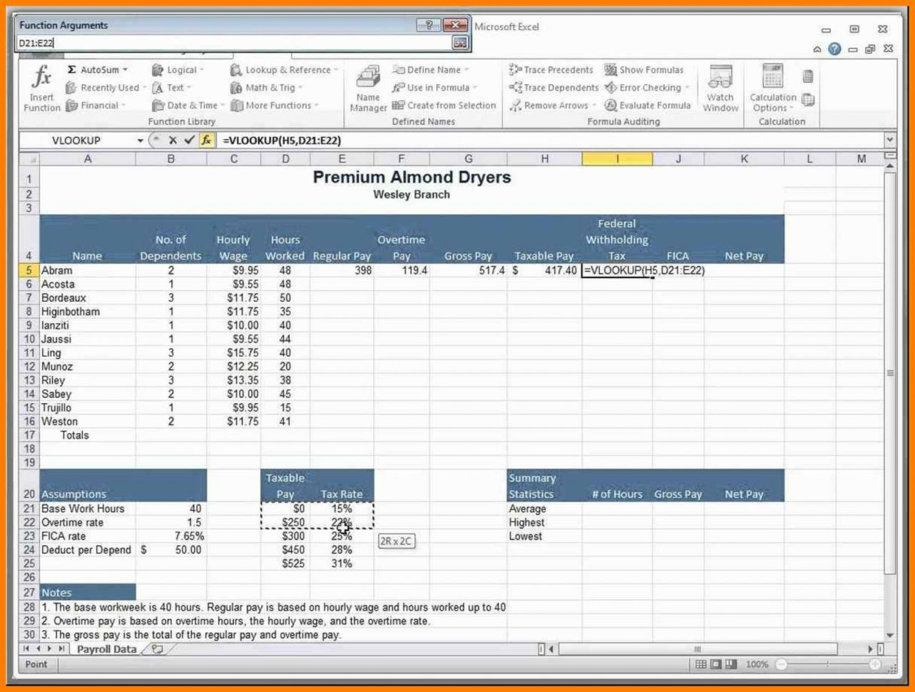 Paid Time Off Accrual Spreadsheet db excel com