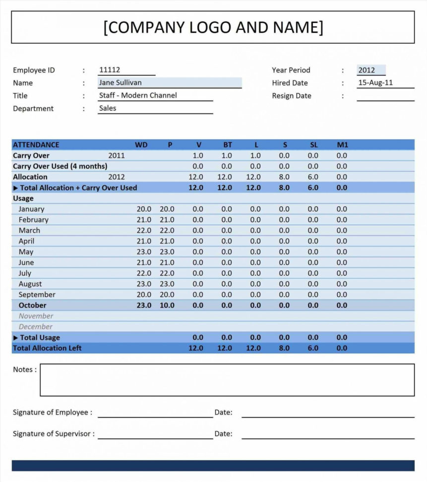 Paid Time Off Spreadsheet Pertaining To Time Off Spreadsheet On How To Create In Google Docs Paid Excel