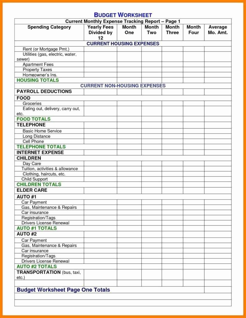 Food Inventory Spreadsheet Template