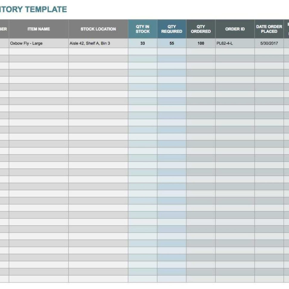 Parts Inventory Spreadsheet Template With Regard To Simple Parts Inventory Spreadsheet Archives  Stalinsektionen Docs