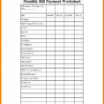 Payment Spreadsheet Template In Paid Bills Template Spreadsheet  Bardwellparkphysiotherapy