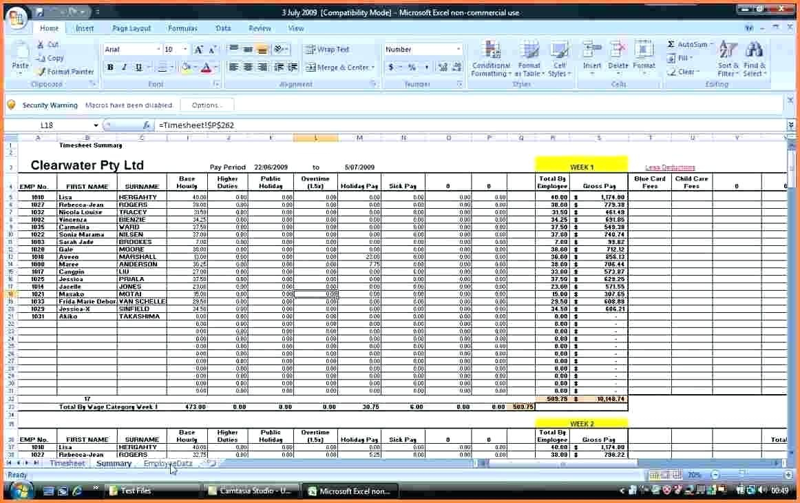 Payroll Calculator Spreadsheet pertaining to Microsoft Excel Payroll