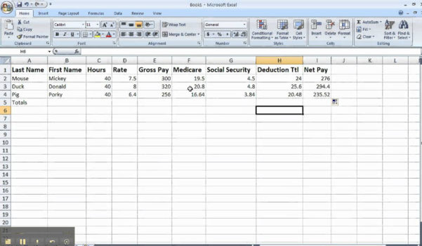 Payroll Spreadsheet Excel Within Excel Payroll Template 2017 Example 