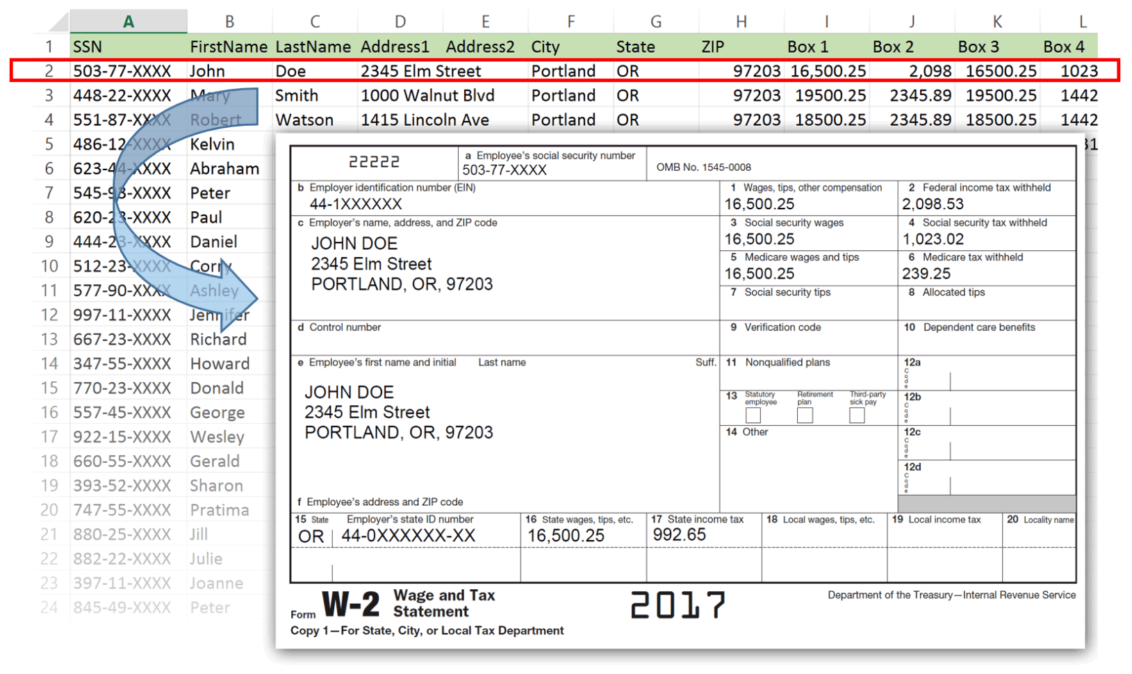 Pdf Form To Excel Spreadsheet Inside Automailmerge™  Pdf Mail Merge Software For Adobe® Acrobat®.