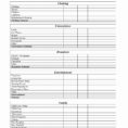 Personal Business Expenses Spreadsheet Regarding Business Budget Spreadsheet Template Inspirationa Personal Expenses