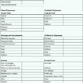 Personal Financial Planning Spreadsheet Within Financial Planning Spreadsheet Plan Example Spending Budget Template