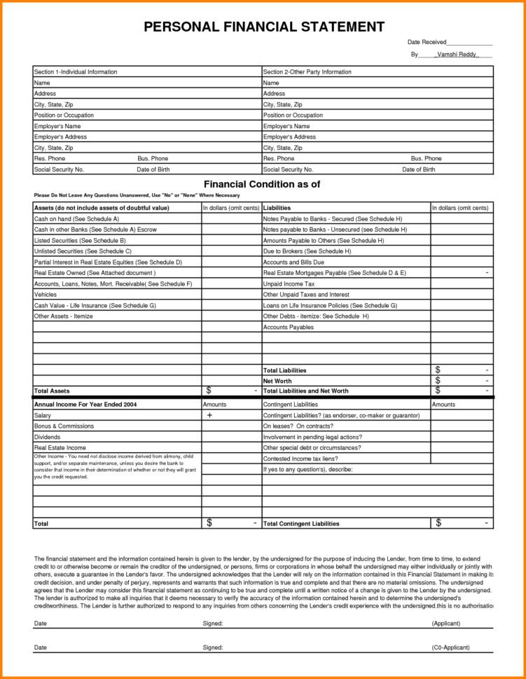 Personal Financial Statement Spreadsheet Inside Individual Financial Statement Template And 10 Personal Financial Personal Financial Statement Spreadsheet Inside Individual Financial Statement Template And 10 Personal Financial