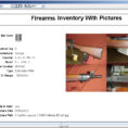 Personal Firearm Record Spreadsheet Pertaining To Firearms Gun Template  Nm Collector Software