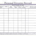 Personal Firearm Record Spreadsheet within Gun Inventoryheet As Stronglifts 5X5 Daykem Org On Online Google