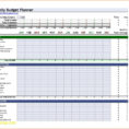 Personal Monthly Budget Spreadsheet With Free Personal Monthly Budget Spreadsheet Excel Best Document