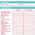 Personal Monthly Expenses Spreadsheet For Printable Expense Spreadsheet Charlotte Clergy Coalition Monthly