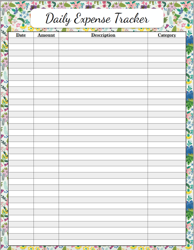 Personal Spending Tracker Spreadsheet Within Expenses Tracking Spreadsheet Budget Free Spending Tracker Personal