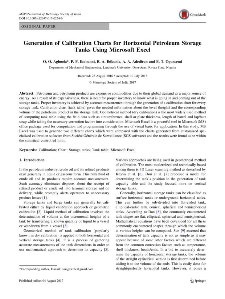 Petroleum Engineering Spreadsheet Excel Pertaining To Pdf Generation Of Calibration Charts For Horizontal Petroleum