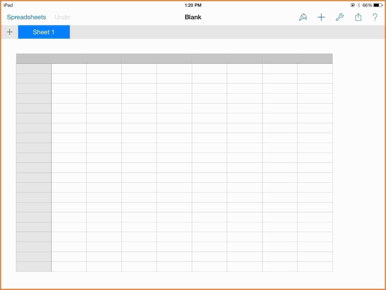 Picture To Spreadsheet App In Printable Spreadsheets Blank Stunning Spreadsheet For Mac