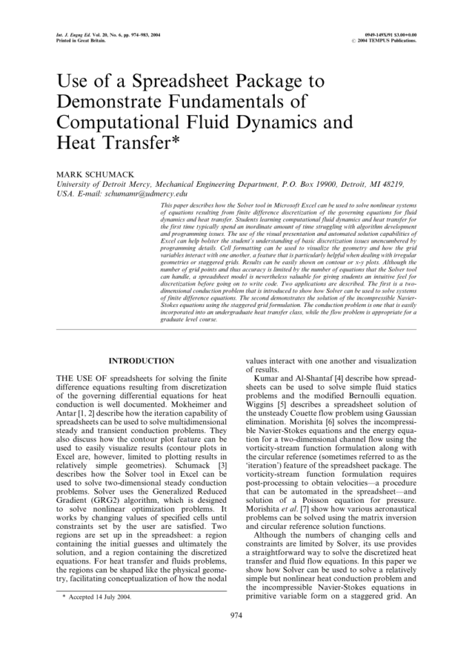 Pid Loop Tuning Spreadsheet Pertaining To Pdf Spreadsheetbased Control System Analysis And Design [Focus On