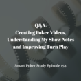 Poker Odds Spreadsheet Pertaining To Qa: Making Poker Videos, Show Notes  Better Turn Play  Podcast 153