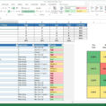 Portfolio Management Spreadsheet In Project Management Spreadsheet Excel Free Software Template