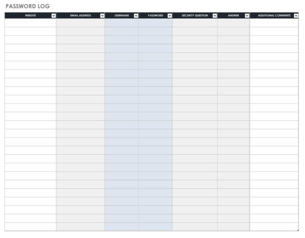 Practicum Hours Tracking Spreadsheets pertaining to Free Task And ...