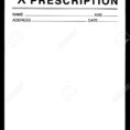 Prescription Refill Spreadsheet Regarding Prescription Sheet Template Medication Log Templates Free Pinterest