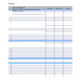 Printable Spreadsheet For Bills In 32 Free Bill Pay Checklists  Bill Calendars Pdf, Word  Excel