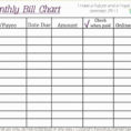 Printable Spreadsheet For Bills Regarding Budget Bills Template Bill Spreadsheet Free Sheet Printable Uk