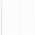 Printable Spreadsheet With Lines For Printable Sign Up Worksheets And Forms For Excel, Word And Pdf