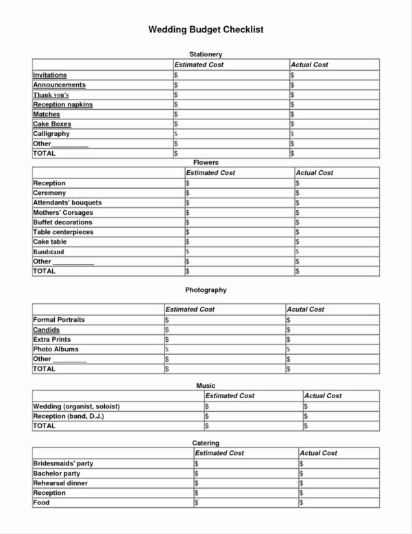 Printable Wedding Venue Comparison Spreadsheet intended for Wedding ...