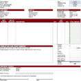 Pro Forma Spreadsheet Intended For Car Wash Invoice Template Free Proforma Spreadsheet