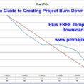 Project Burn Rate Spreadsheet In Agile: Simple Guide To Creating A Project Burndown Chart  Pm Majik
