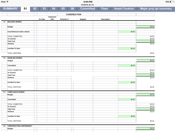 Project Spreadsheet Spreadsheet Downloa project spreadsheet template ...