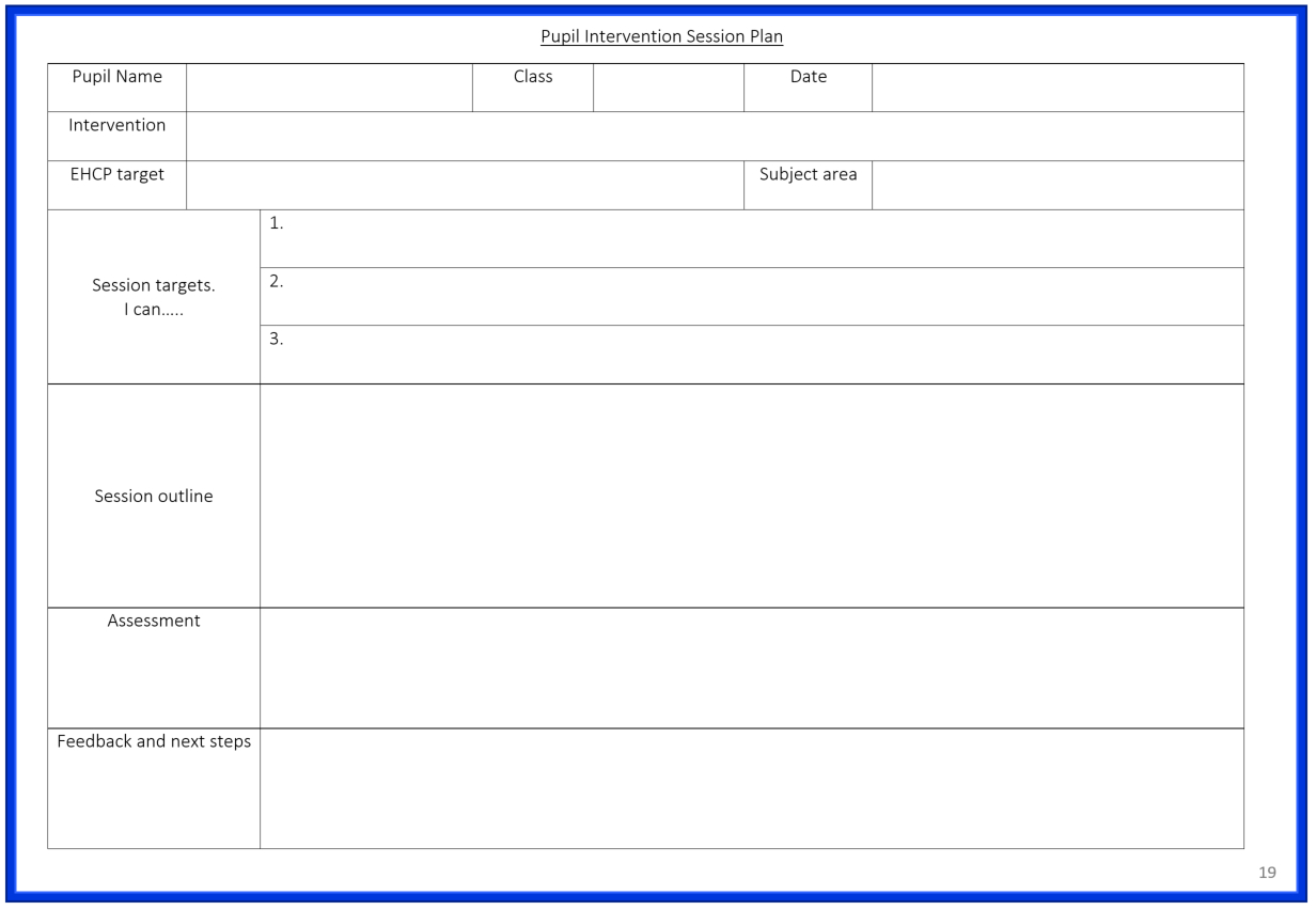 Pupil Premium Tracking Spreadsheet throughout Interventions Profile – Briarwood School