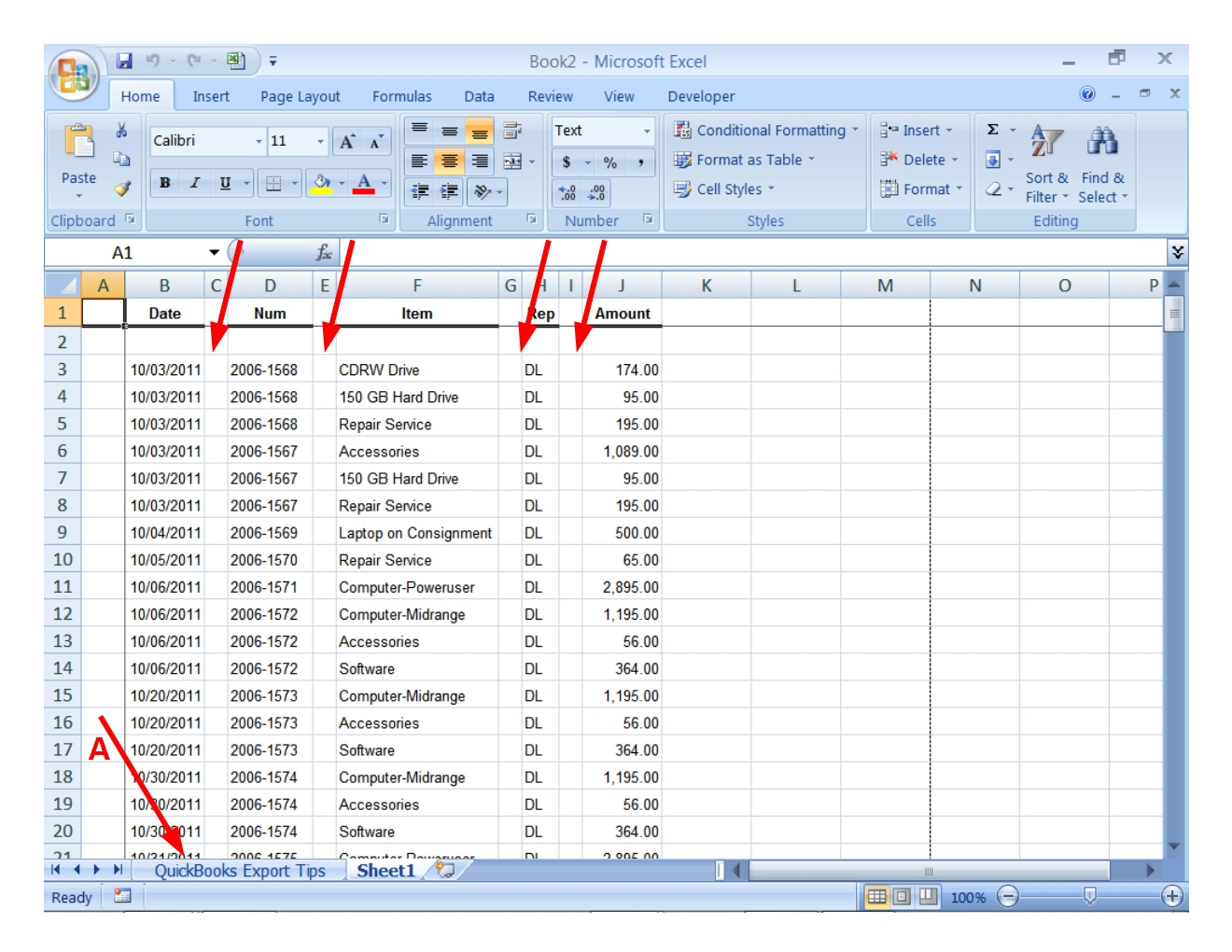 Quickbooks Spreadsheet Inside Pivot Table And Pivot Chart Tutorial – Step 2  Excel Analytics