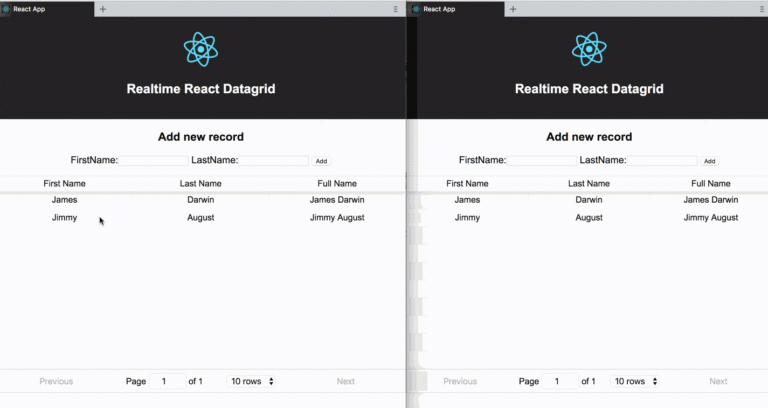 React Spreadsheet Grid for How To Build A Realtime Editable Datagrid In ...